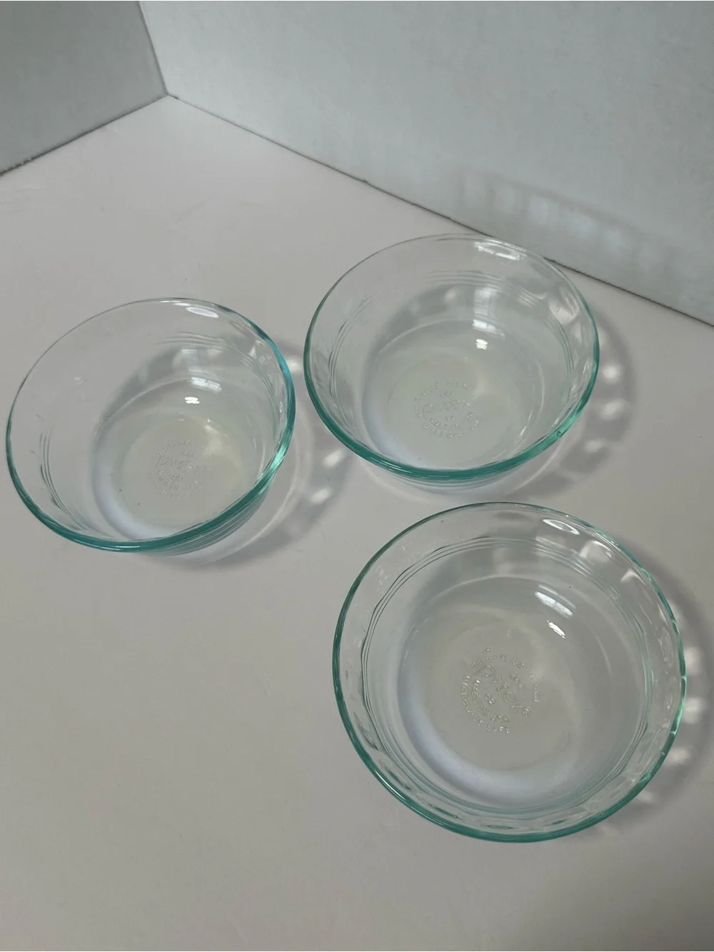 Vintage Pyrex cups